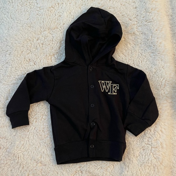 Wake Forest Demon Deacons Baby Snap Hoodie Jacket - Picture 1 of 6